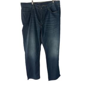 Levi's 541 Men's Size W 46 L 32 Dark Wash Straight Leg Jeans